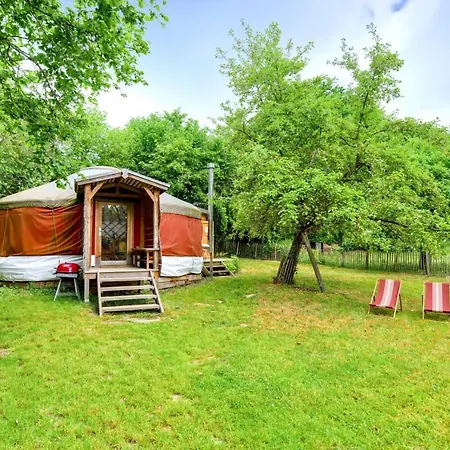 Luxury tent La Yourte De La Ferme Froidefontaine