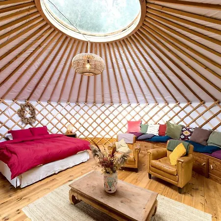 La Yourte De La Ferme Froidefontaine Luksustelt